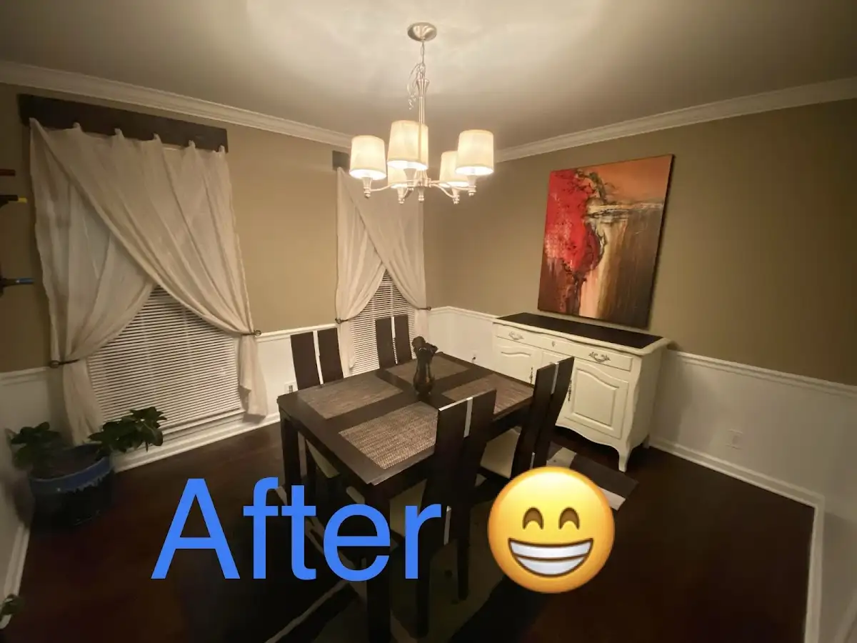 Professional dining room restoration after water damage in Somerset